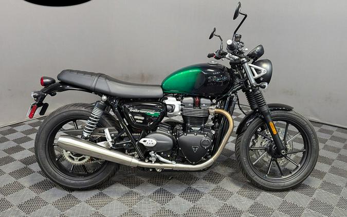 2024 Triumph Speed Twin 900 Competition Green/Phantom Black Phantom GreenSilver Green