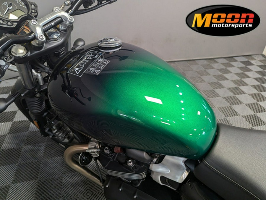 2024 Triumph Speed Twin 900 Competition Green/Phantom Black Phantom GreenSilver Green