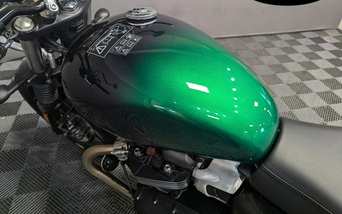 2024 Triumph Speed Twin 900 Competition Green/Phantom Black Phantom GreenSilver Green