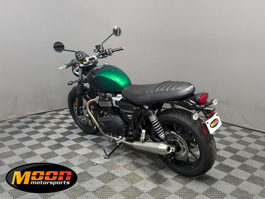 2024 Triumph Speed Twin 900 Competition Green/Phantom Black Phantom GreenSilver Green