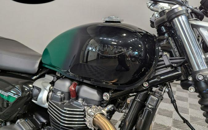 2024 Triumph Speed Twin 900 Competition Green/Phantom Black Phantom GreenSilver Green