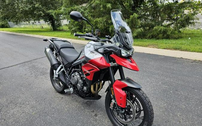 2022 Triumph Tiger 850 Sport Graphite Diablo Red