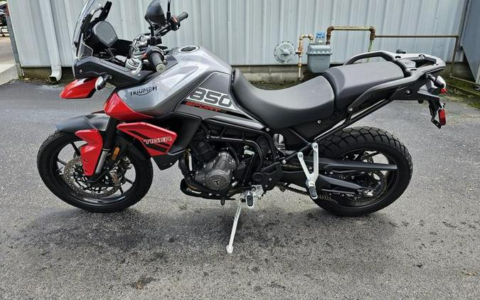 2022 Triumph Tiger 850 Sport Graphite Diablo Red