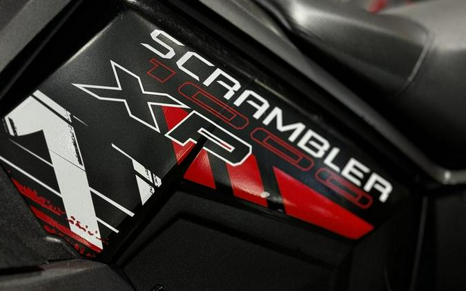 2016 Polaris® Scrambler® XP 1000 Titanium Matte Red