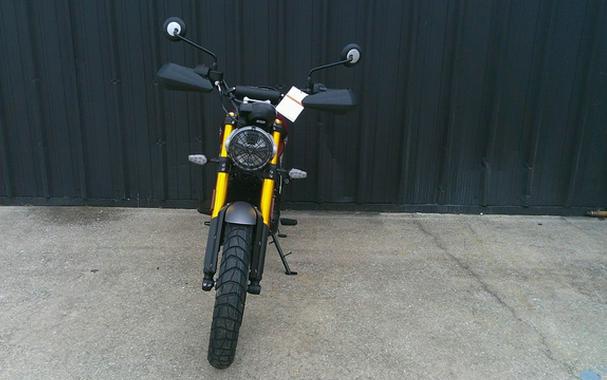 2025 Triumph Scrambler 400 X Carnival Red / Phantom Black