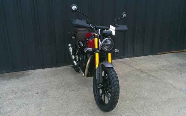 2025 Triumph Scrambler 400 X Carnival Red / Phantom Black