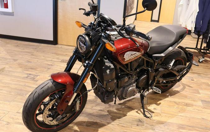 2022 Indian Motorcycle® FTR S Maroon Metallic