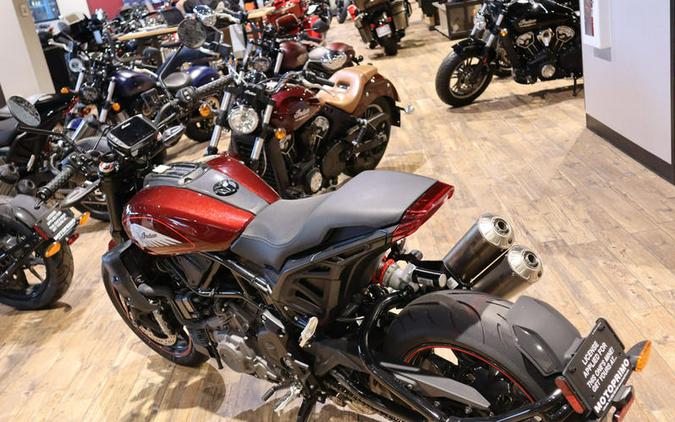 2022 Indian Motorcycle® FTR S Maroon Metallic