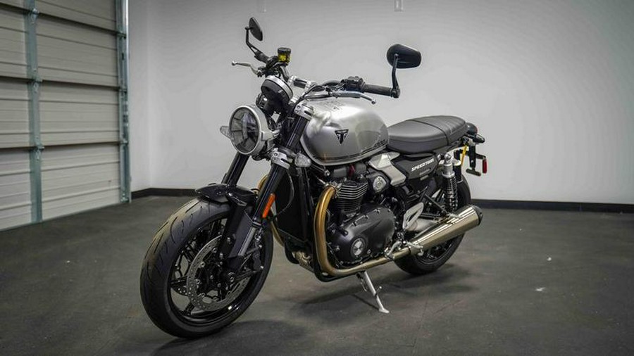 2025 Triumph Speed Twin 1200 Aluminum Silver