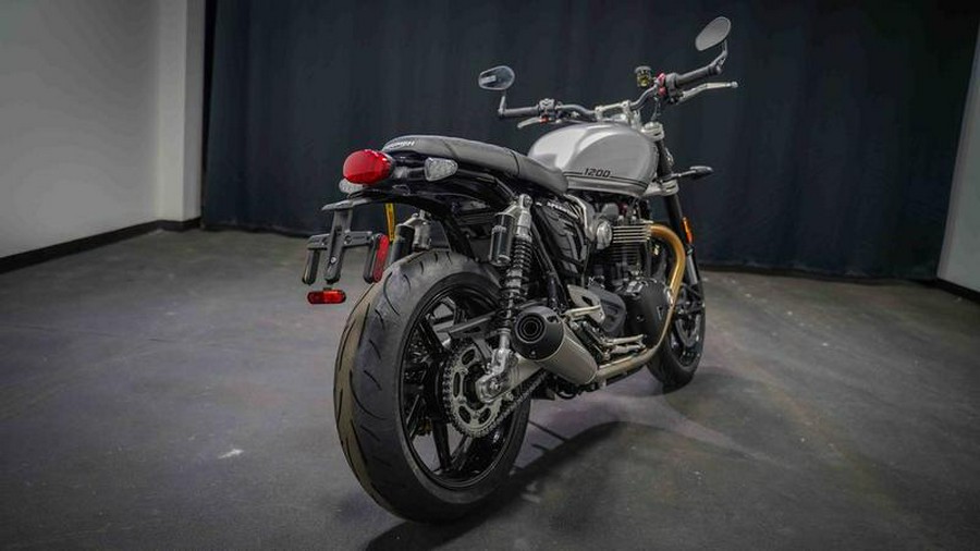 2025 Triumph Speed Twin 1200 Aluminum Silver