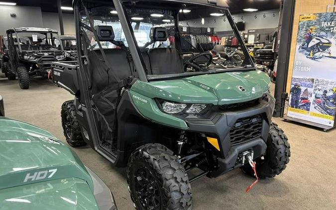 2025 Can-Am® Defender DPS HD7 Compass Green