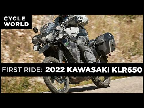 2022 Kawasaki KLR650 First Ride