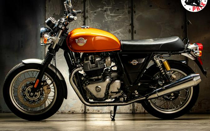 2023 Royal Enfield INT650 Orange Crush