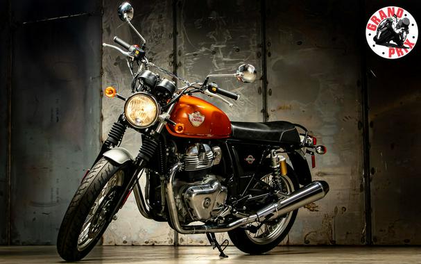 2023 Royal Enfield INT650 Orange Crush