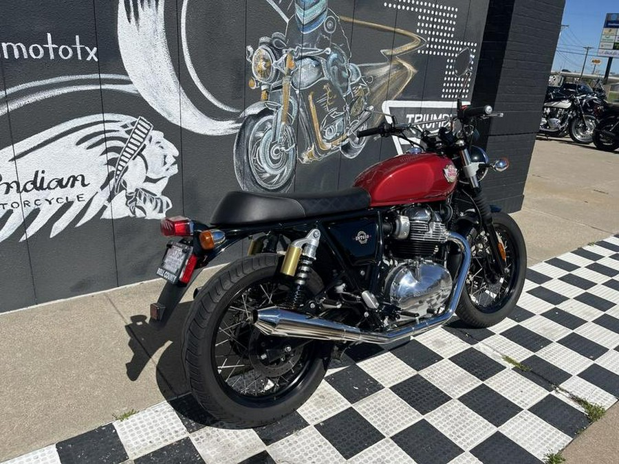 2022 Royal Enfield Int650 Canyon Red