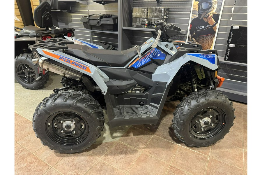 2025 Polaris Scrambler® 850 - Storm Gray / Radar Blue