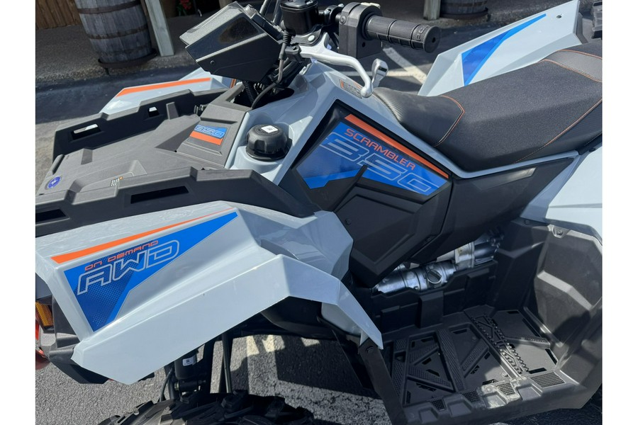 2025 Polaris Scrambler® 850 - Storm Gray / Radar Blue