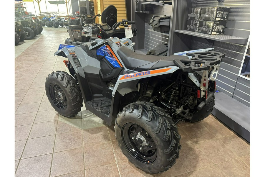2025 Polaris Scrambler® 850 - Storm Gray / Radar Blue