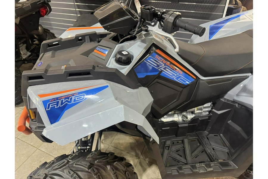 2025 Polaris Scrambler® 850 - Storm Gray / Radar Blue