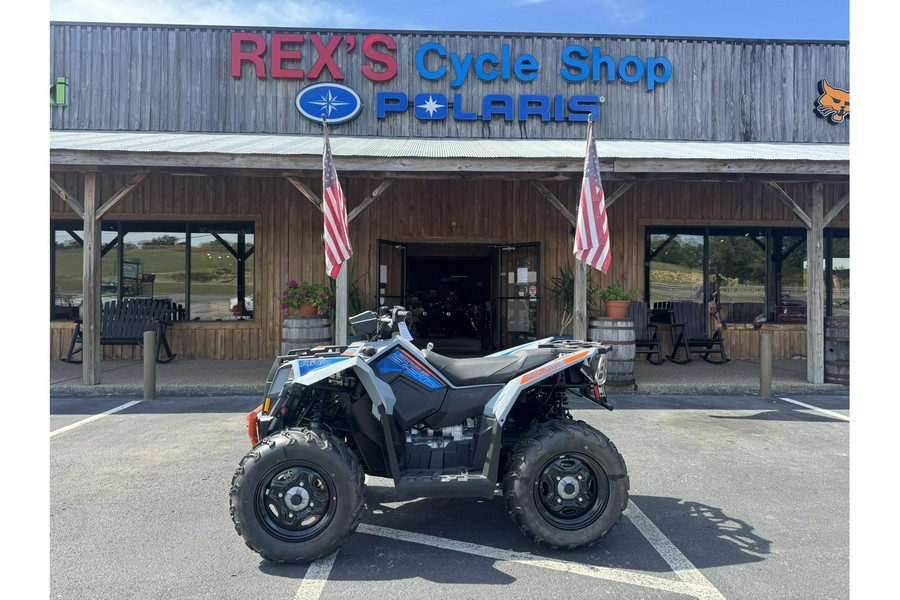 2025 Polaris Scrambler® 850 - Storm Gray / Radar Blue