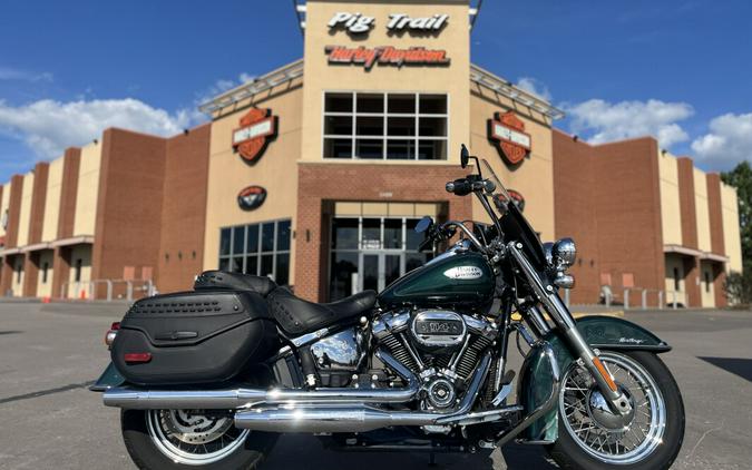 2024 Harley-Davidson® Heritage Classic FLHCS Alpine Green 017240