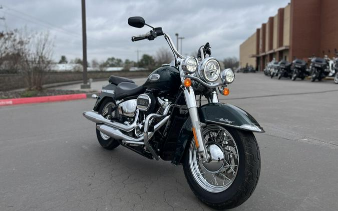 2024 Harley-Davidson® Heritage Classic FLHCS Alpine Green 017240