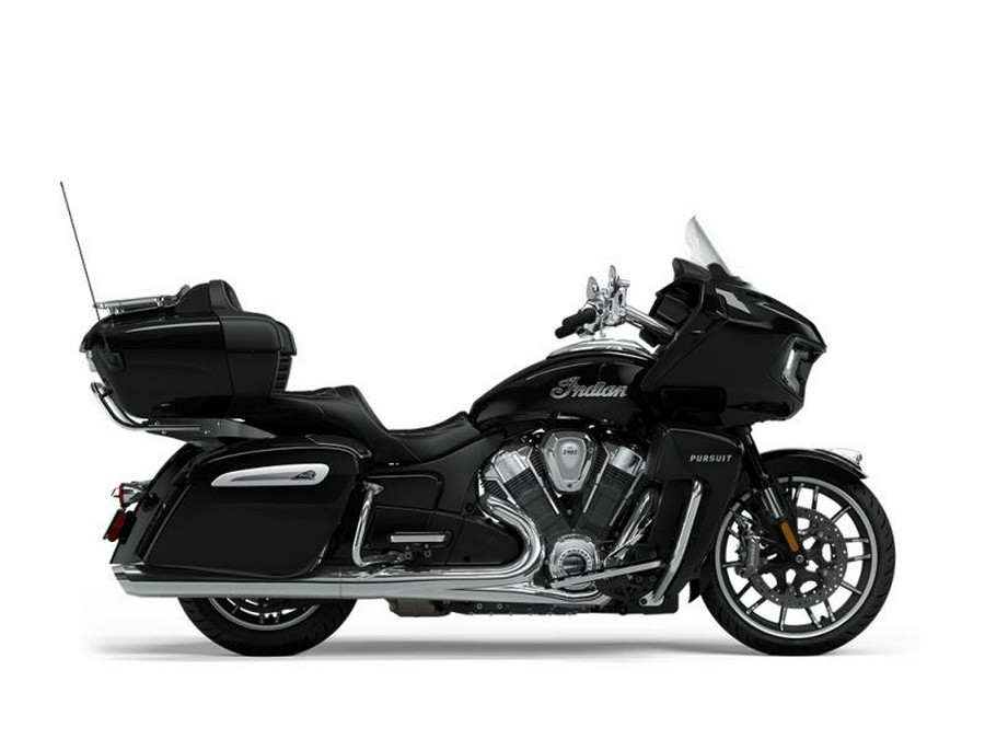 2024 Indian Motorcycle® Pursuit® Limited® with PowerBand Audio Package Black Metallic
