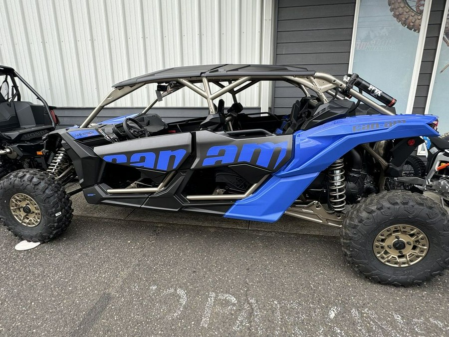 2024 Can-Am® Maverick X3 MAX X rs Turbo RR with Smart-Shox Dazzling Blue & Carbon Black