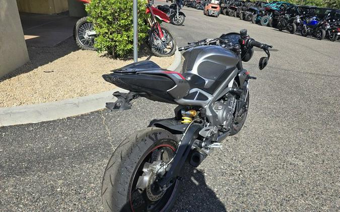 2021 Triumph Street Triple RS Silver Ice RS