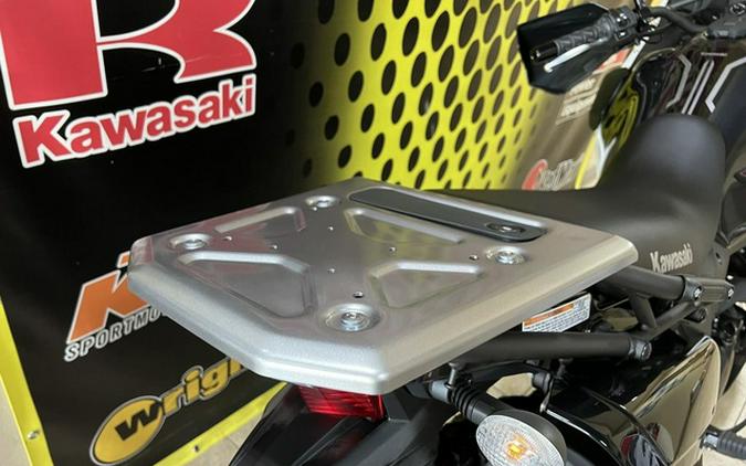 2025 Kawasaki KLR 650 S Pearl Crystal WhiteMetallic Carbon Gray