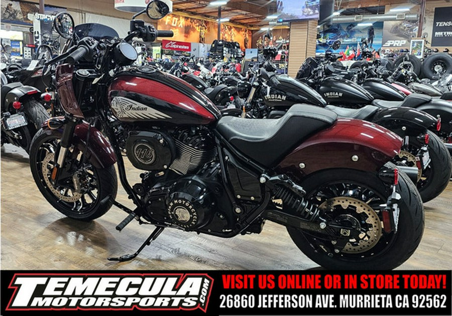 2025 Indian Sport Chief Maroon Metallic