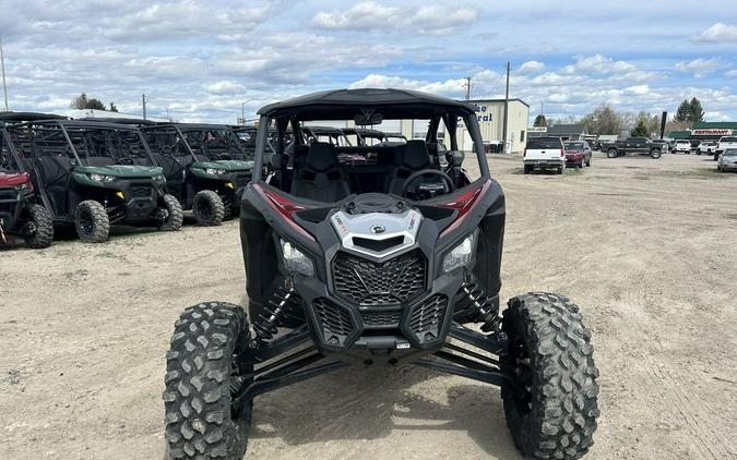 2024 Can-Am® Maverick X3 MAX RS Turbo RR Fiery Red & Hyper Silver