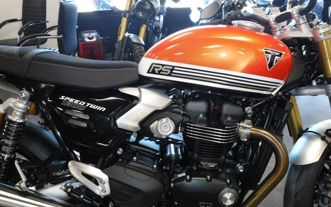 New 2025 Triumph Speed Twin 1200 Motorcycle in Kansas City, MO