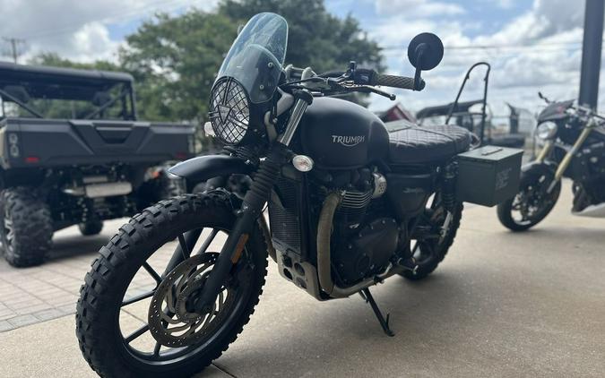 2018 Triumph Street Twin Jet Black