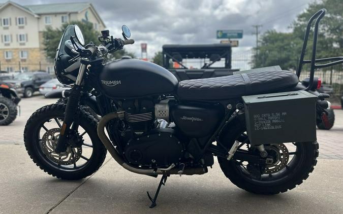 2018 Triumph Street Twin Jet Black