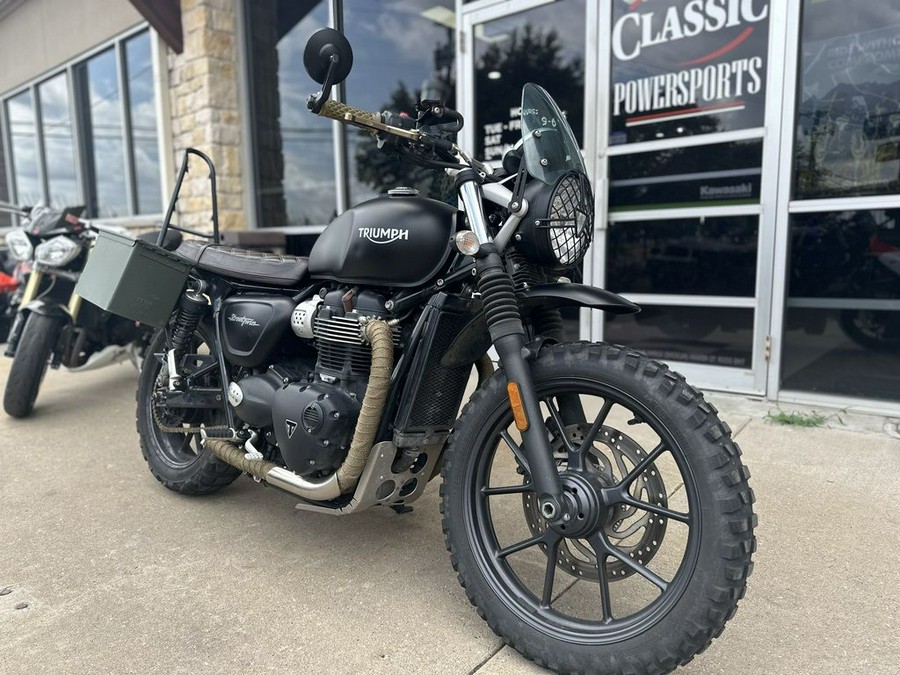 2018 Triumph Street Twin Jet Black