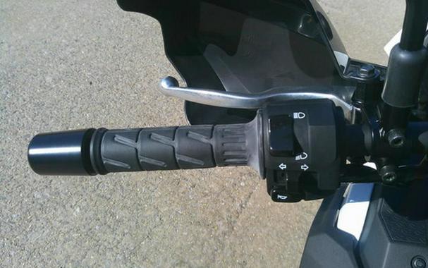 2025 Kawasaki KLR650 Pearl Crystal White/Metallic Carbon Gray