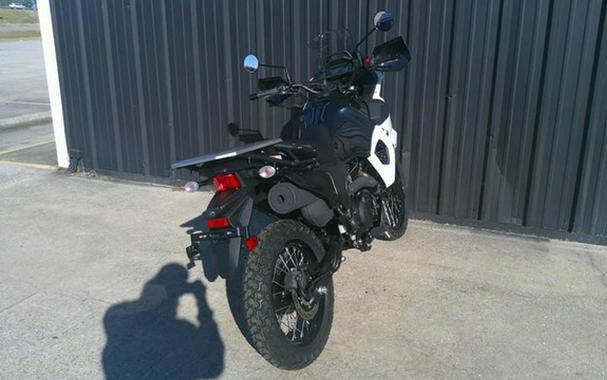 2025 Kawasaki KLR650 Pearl Crystal White/Metallic Carbon Gray