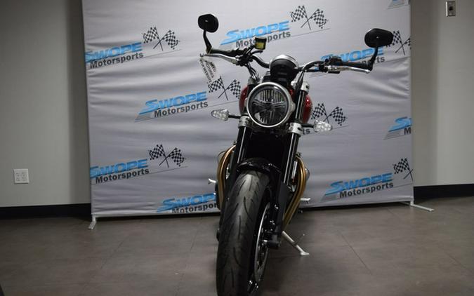 2025 Triumph Speed Twin 1200 Crystal White/Sapphire Black CRYSTAL WHITE SAPPHIRE BLACK