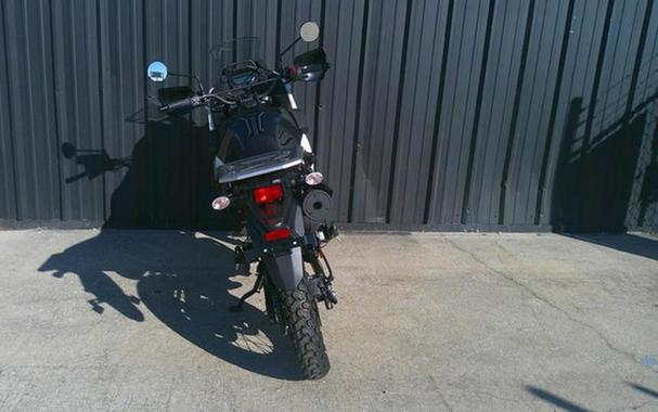 2025 Kawasaki KLR650 Pearl Crystal White/Metallic Carbon Gray A