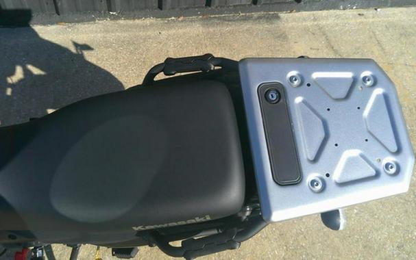 2025 Kawasaki KLR650 Pearl Crystal White/Metallic Carbon Gray A