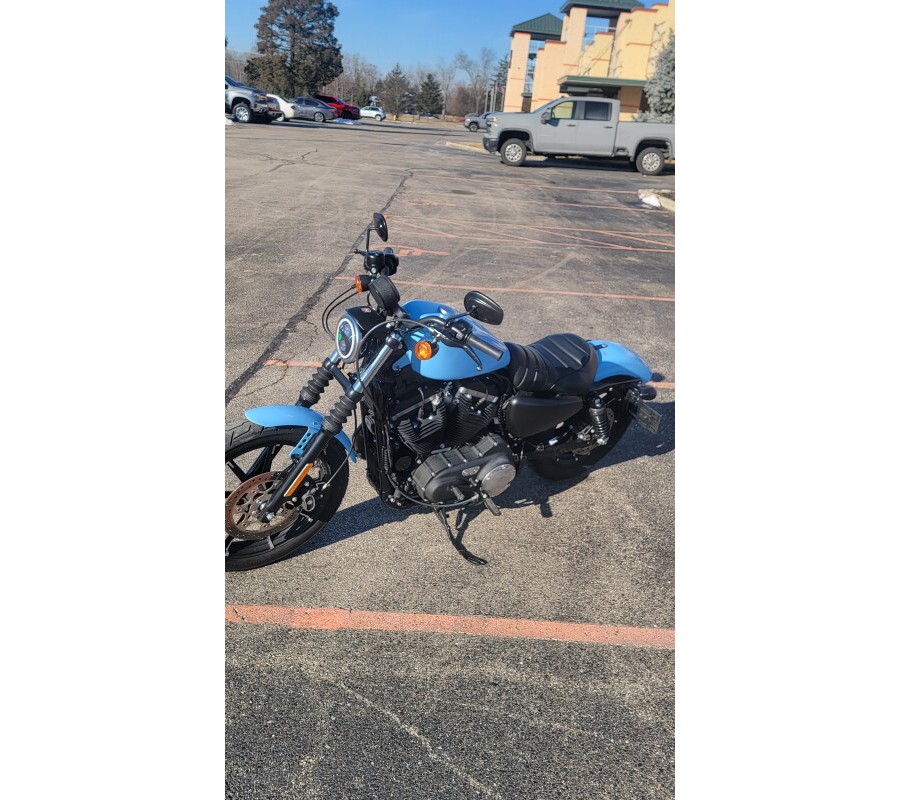 2020 Harley-Davidson Iron 883 Allover Custom Print BLUE