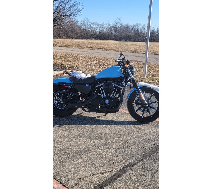 2020 Harley-Davidson Iron 883 Allover Custom Print BLUE