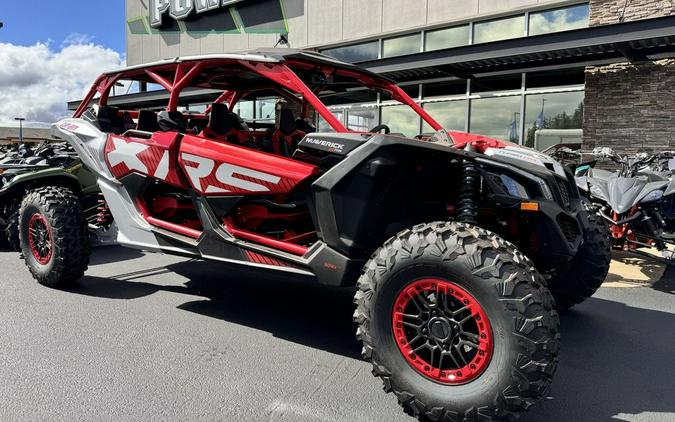 2025 Can-Am® Maverick X3 Max X RS Turbo RR With Smart-Shox Fiery Red & Hyper Silver