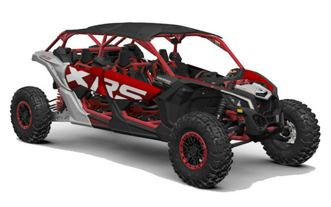 2025 Can-Am® Maverick X3 Max X RS Turbo RR With Smart-Shox Fiery Red & Hyper Silver