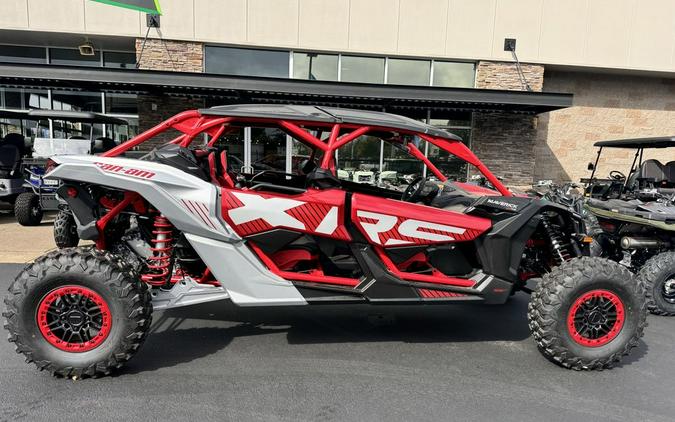 2025 Can-Am® Maverick X3 Max X RS Turbo RR With Smart-Shox Fiery Red & Hyper Silver