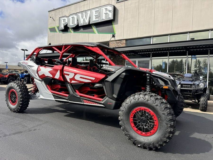 2025 Can-Am® Maverick X3 Max X RS Turbo RR With Smart-Shox Fiery Red & Hyper Silver