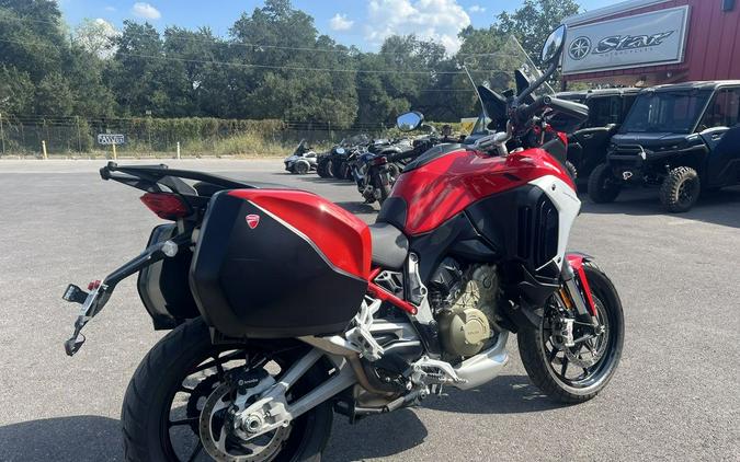 2022 Ducati Multistrada V4S Ducati Red / Alloy Wheels