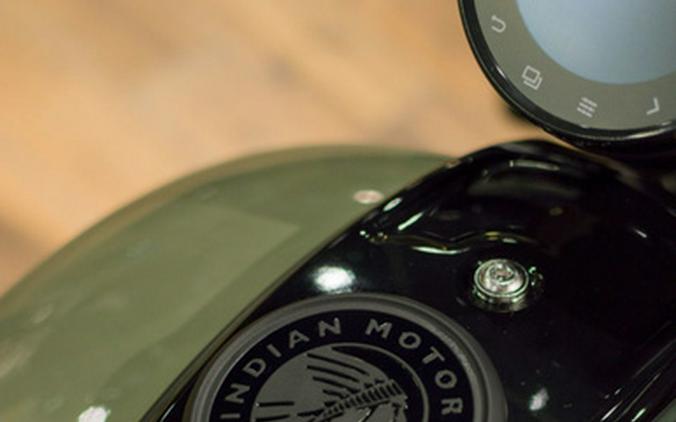 2025 Indian Super Chief Dark Horse Moss Green