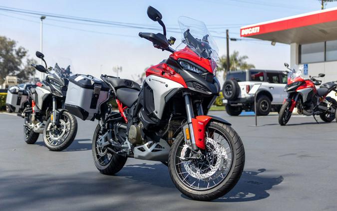 2024 Ducati Multistrada V4 Rally Travel Adventure Red